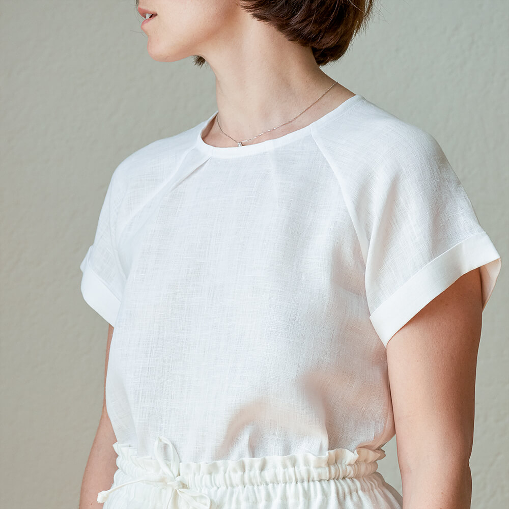 Sewing Patterns - Chelsea — Linen Raglan Tee